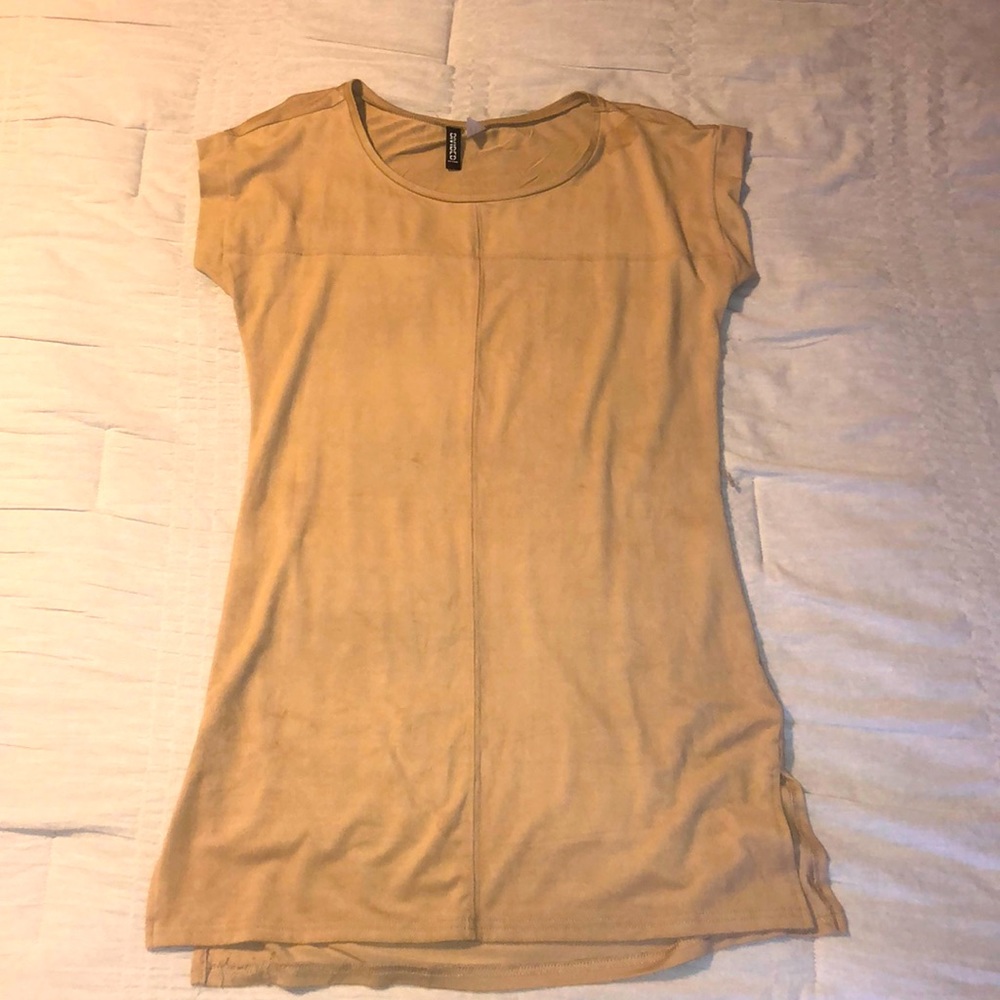 Soft tan dress